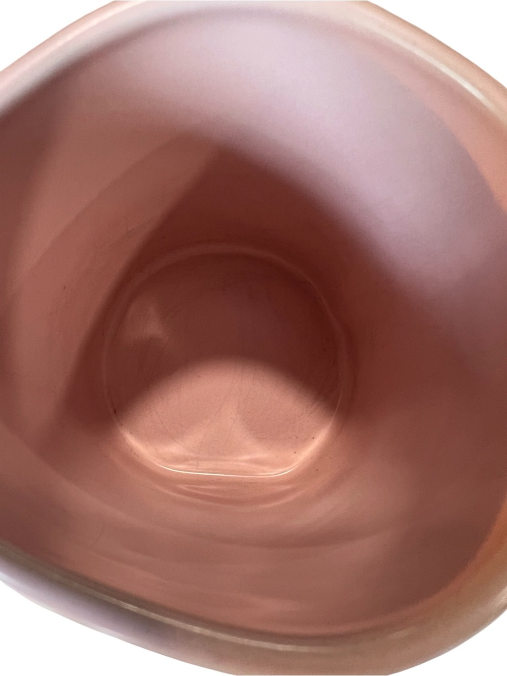 Rae Dunn Set of 4 Ceramic Mugs - Red, Pink, Cream - Picture 6 of 6